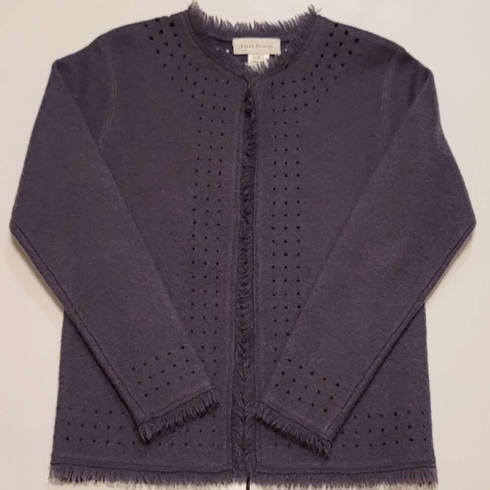 **Susan Bristol**   wool cardigan
